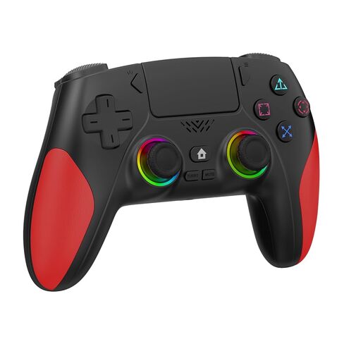 وحدة تحكم لاسلكية AKalyptra لجهاز PS-5/PC، وحدة تحكم RGB Light Gming الرائعة مع وظائف Turbo/Remap/Combo، عصا التحكم بتأثير Hall ومشغلات التحكم تدعم الاهتزاز المزدوج، مقبس سماعة الرأس 3.5 مم، التحكم في الحركة (أسود) in Kuwait