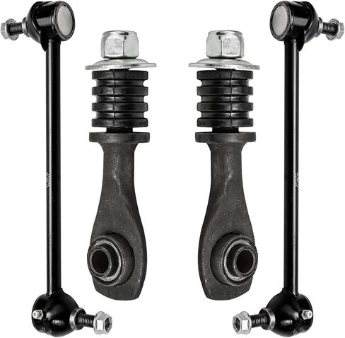 Detroit Axle - 4pc Sway Bars for 12-15 Honda Civic, 13-19 Acura ILX, 4 Front and Rear Stabilizer Sway Bar End Links 2013 2014 2015 Replacement in Saudi Arabia