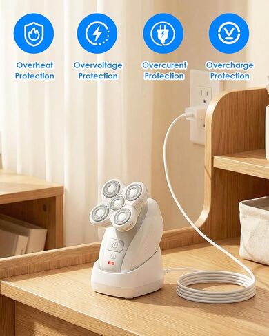 Replacement Charging Dock for Freebird FlexSeries Electric Razor for Women, Charger Base with Power Cord Compatible with Women's Freebird FlexSeries Electric Shaver in Kuwait