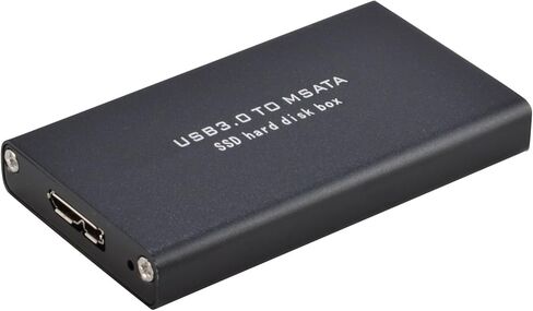 MaxLLTo External mSATA SSD to USB 3.0 SuperSpeed Converter Adapter Enclosure Case in Kuwait