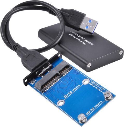 MaxLLTo External mSATA SSD to USB 3.0 SuperSpeed Converter Adapter Enclosure Case in Kuwait