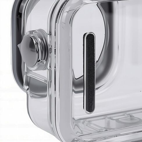Pomya 60M Dive Case for Action 6 Camera | Underwater Housing with Magnetic Arrow Storage Case, Precision Fit Diving Shell for Snorkeling, 304 Stainless Steel Buckle in Kuwait