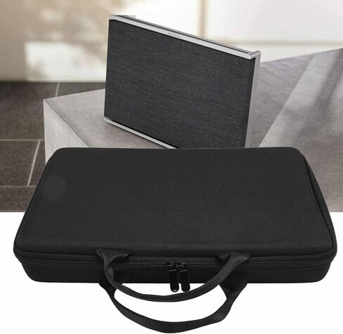 جراب صلب من مادة EVA لمكبر صوت بلوتوث Olufsen Level، حقيبة حمل واقية للسفر مع مقبض حمل، كامل in Kuwait