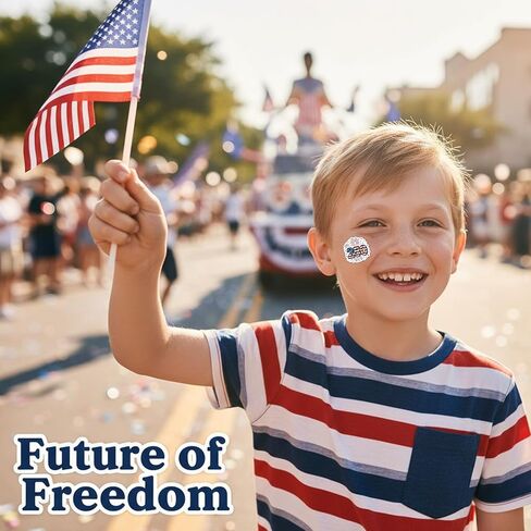 FaCraft 115PCS 250th Anniversary USA Stickers United States 250 Anniversary 1776-2026 Sticker Pack Independence Day Patriotic Stickers Waterproof Vinyl Decals for Water Bottle Laptop Phone Car Luggage in Kuwait