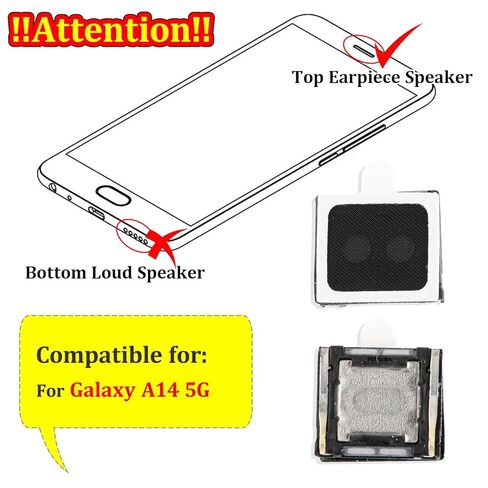 2 قطعة سماعة أذن لهاتف Samsung GalaxyA14 5G A146P بديلة لهاتف Samsung Galaxy A14 4G A145P مكبر صوت فليكس كابل استبدال أجزاء تجميع جهاز استقبال الصوت مع أدوات in Kuwait