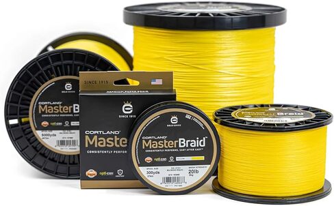 Cortland Master Braid Fishing Line Saltwater and Bass Fishing in Kuwait