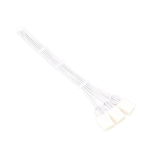 كابل تمديد بطاقة الرسومات Y2GD 1 إلى 3 16Pin (12+4P) إلى سلك أنثى Pcie5.0 3x8pin (أبيض) in Kuwait