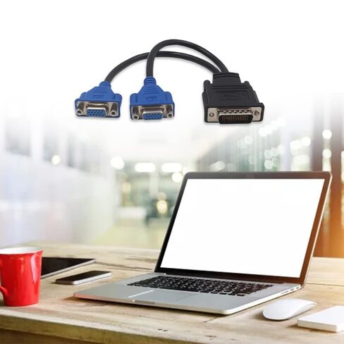 كابل محول DMS-59 Pin إلى 2 VGA يقلل من فقدان نقل البيانات وتجنب الوزن الخفيف الخاطئ in Kuwait