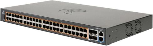Cambium Networks cnMatrix EX2052-P Switch- 176 Gbps Throughput- 48 Ethernet PoE+ Enabled Ports- 4 SFP+ Fiber Uplink Ports- 512 MB DRAM - 128 MB Flash Storage (No Power Cord, USA Only)- MXEX2052GxPA01 in Kuwait