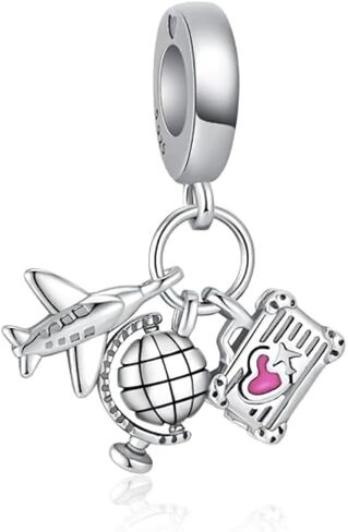 Symbols of New York City Dangle Charm 925 Sterling Silver Pendant,Girl Jewelry Beads Gifts for Women Bracelet&Necklace in Saudi Arabia