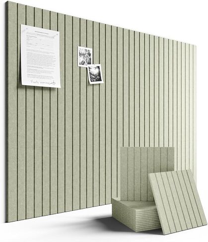 بلاط لوحة نشرة شعرت كبيرة 48 "× 36" لوحة الفلين بديل 12 مع 70 علامة تبويب لاصقة ، لوحات جدار شريحة سميكة لديكور المكتب ، دبوس دبوس جدار منظم البديل - in Kuwait