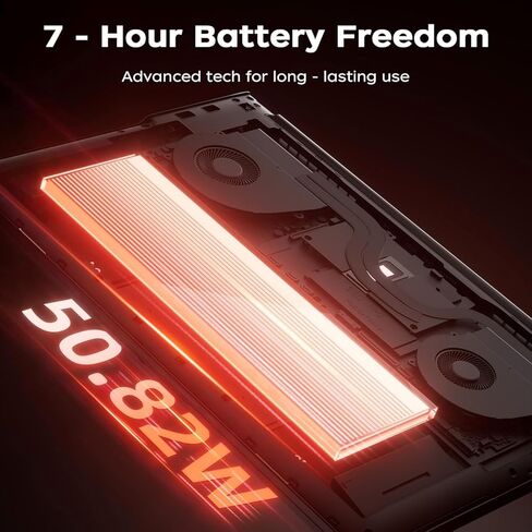 2026 AMD Laptop with Ryzen 7 7735HS Game-Processor(8C/16T,Up to 4.75GHz) Light Gaming Laptop AMD Radeon 680M Graphics, 16GB DDR5 512GB SSD, Win 11 Pro Laptops, 16" FHD IPS Display, Backlit KB, Wi-Fi 6 in Kuwait