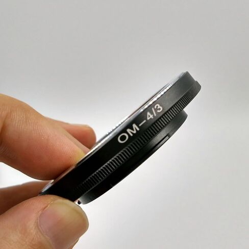 Converter for OM Lens to 4/3 Camera Adapter Rings Manual Control and Focusing Capability Focusing Lens Adapter in Kuwait