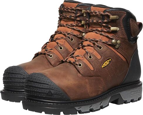 KEEN Utility Men's Camden 6" Composite Toe Waterproof Internal Metatarsal Guard Heavy Duty Work Boots in Saudi Arabia