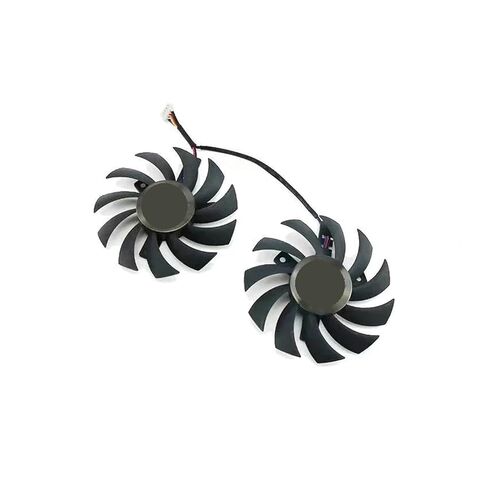 2pcs 75mm DC 12V 0.35A GA81S2U PLD08010S12HH GPU Cooler Fan for GTX 950 960 1060 Graphics Cards in Kuwait