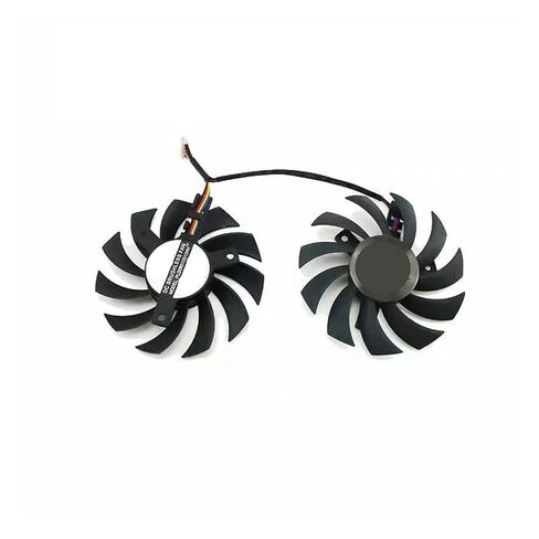 2pcs 75mm DC 12V 0.35A GA81S2U PLD08010S12HH GPU Cooler Fan for GTX 950 960 1060 Graphics Cards in Kuwait