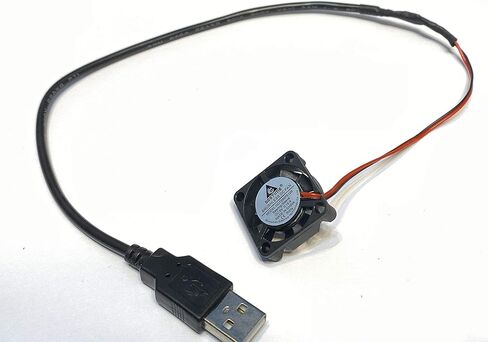 1 Piece - USB - 5v Fan mini 25mm x 7mm 2pin 2507 dc mini brushless cooling A30 in Kuwait