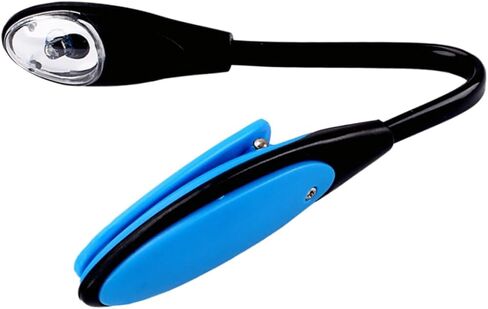 Gadpiparty Adjustable Clip Led Reading Light for Laptop Music Stand and Bed Flexible USB Lamp with Eye-Protection Technology Blue Color for Study and Crafts in Kuwait