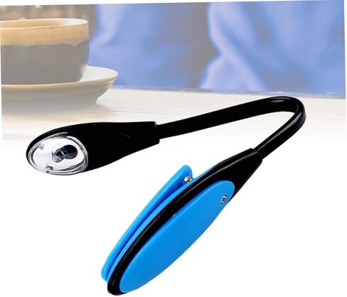 Gadpiparty Adjustable Clip Led Reading Light for Laptop Music Stand and Bed Flexible USB Lamp with Eye-Protection Technology Blue Color for Study and Crafts in Kuwait