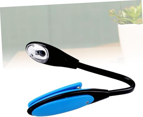 Gadpiparty Adjustable Clip Led Reading Light for Laptop Music Stand and Bed Flexible USB Lamp with Eye-Protection Technology Blue Color for Study and Crafts in Kuwait