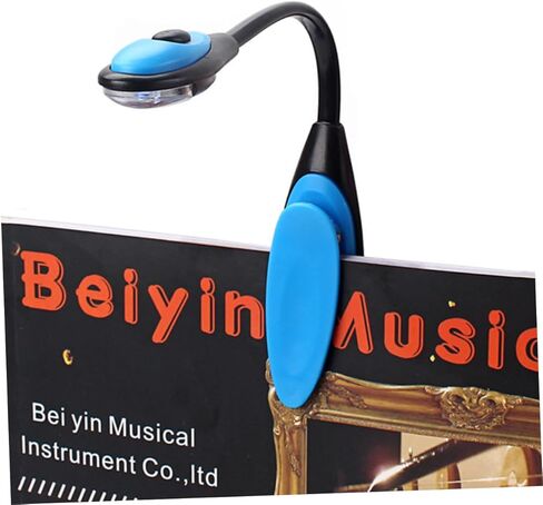 Gadpiparty Adjustable Clip Led Reading Light for Laptop Music Stand and Bed Flexible USB Lamp with Eye-Protection Technology Blue Color for Study and Crafts in Kuwait