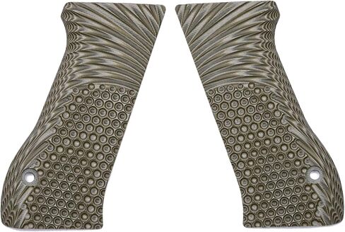 Guuun G10 Grips for Jericho 941 F9 Full Size OPS Eagle Wing Texture - 5 Color Options in Kuwait