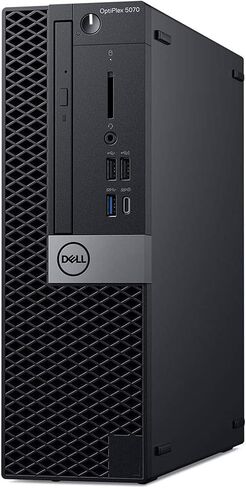 Dell OptiPlex 5070 SFF Desktop Computer, Intel Quad Core i5-9500 Business PC, 8GB DDR4 RAM, 256GB SSD, WiFi, Bluetooth, 4K Support, Keyboard & Mouse, Windows 11 Pro (Renewed) in Kuwait