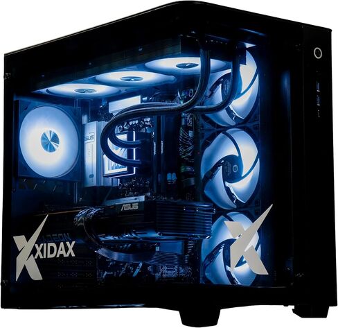 XIDAX X-6 Gaming & Creative Desktop PC | AMD Ryzen 7 9850X3D 8-Core 5.6GHz 3D V-Cache | AMD Radeon RX 9070 XT 16GB GDDR6 RDNA 4 | 16GB DDR5 5600MHz | 2TB NVMe SSD | Window 11 Home in Kuwait