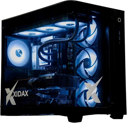 XIDAX X-6 Gaming & Creative Desktop PC | AMD Ryzen 7 9850X3D 8-Core 5.6GHz 3D V-Cache | AMD Radeon RX 9070 XT 16GB GDDR6 RDNA 4 | 16GB DDR5 5600MHz | 2TB NVMe SSD | Window 11 Home in Kuwait
