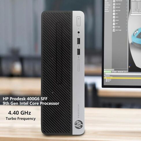HP ProDesk 400 G6 Small Form Factor Business Desktop, Core i5-9500 Processor up to 4.4GHz, 8GB RAM, 256GB SSD, VGA, Display Port, WiFi, Windows 11 Pro(Renewed) in Kuwait