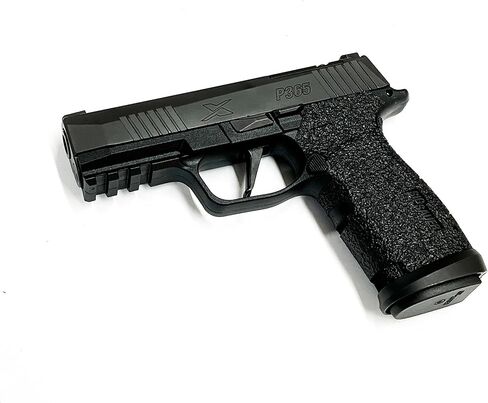 شريط قبضة المسدس Handleitgrips متوافق مع مجموعة Sig Sauer P365 X-Macro TACOPS | شريط لاصق بقبضة المسدس | اكسسوارات السلاح | المملوكة للمحاربين القدامى in Kuwait