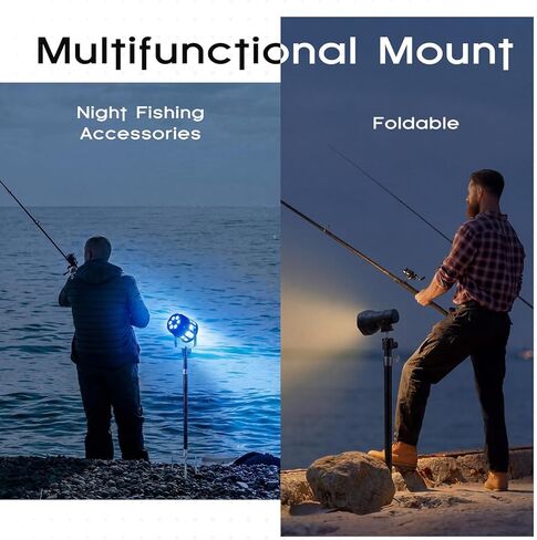 Moxweyeni 6 Pack Game & Trail Camera Mount، 360 درجة قابل للتعديل عالمي 1/4 بوصة - 20 (6 مم) حامل خيط، حامل أرضي لكاميرا Trail للكاميرات والألواح الشمسية in Kuwait