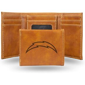 Rico NFL Unisex-Adult Laser Engraved Trifold Wallet