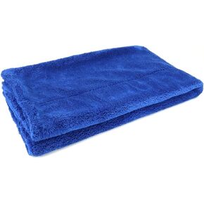 Autofiber [Motherfluffer XL+] Huge Soft and Plush Car Drying Towel 20"x40" (Green)