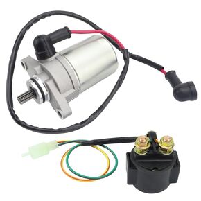 Starter w/Relay for Can-Am DS70 DS90 DS90 X 2008-2023, Mini DS 70/90/90 X 4T 2008, DS70/90/90X Mini 2014 2015, V31200DGF020LL, DS70 Starter, DS90 Starter, DS 90 Starter, DS90 X Starter
