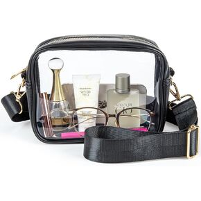 Clear Purses for Women Stadium Clear Crossbody Bag Clear Bag Stadium Approved for Concert Festival Sport in Kuwait