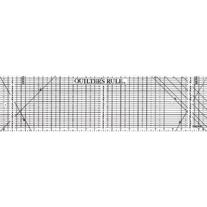 Quilters Rule 6 1/2in x 24in Ruler with Grids