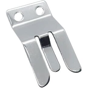 Stainless Steel CB/Ham VHF Radio Microphone Clip Holder for Marine Boat Jet Yacht RV, 1" x 1-7/8, Compatible with Yaes-u MH-48 FT8900 FT7800 FT7900 FT8800 FT1807 (1 PCS)