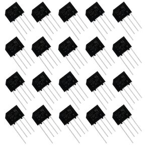 BOJACK KBP307 Diode Bridge Rectifier 3A 700V Power diode Electronic Components（Pack of 20 pcs）