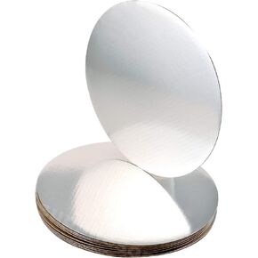 لوح كيك مطلي باللون الفضي مقاس 14 بوصة، 25 قيراط. in Kuwait