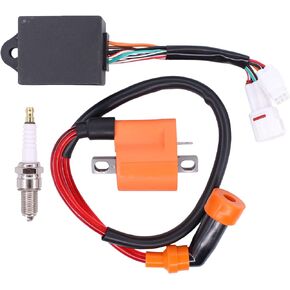 ApplianPar Ignition Coil CDI Spark Plug for Yamaha Timberwolf Bear Tracker 250 1994-2000