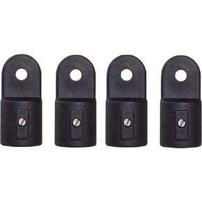 Boat Bimini Top Fittings Nylon Eye End Cap 7/8 Inch Marine Bimini Top Hardware Cover Cap Eye End,Pack of 4