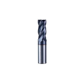 Roughing End Mill JESTUOUS Carbide Square Nose 4 Flute Fine Tooth Bit 3/4" Shank Dia. 1-5/8" Flute Length for Milling Metal Steels,1 Piece