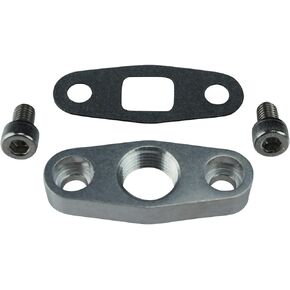 ICT Billet GT40-GT55 Billet Turbo Oil Return Drain Flange Garrett T4 1/2npt 551161