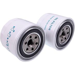2PCS HH164-32430 Engine Oil Filter Compatible with Kubota L2050 L2501 L3301 L3400 L3710 L3750 L3901 L4240 M4700 M4900 M5700 M5140 MX4700 RTV1100