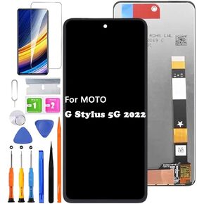 Screen Replacement for Motorola Moto G Stylus 5G 2022 XT2215-1 XT2215-4 LCD Display Touch Digitizer Assembly + Tools(Not for G Stylus 4G 2022 XT2211)