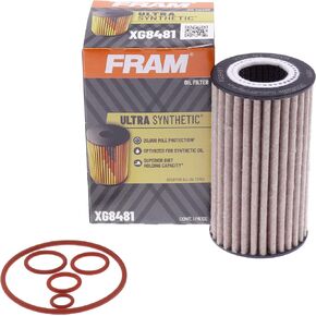 Fram Extra Guard CH8481, 10K Mile Change Interval Cartridge Oil Filter (Pack of 2)
