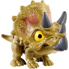 Jurassic World Snap Squad Attitudes Triceratops Figure