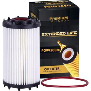 PG99500EX Extended Life Oil Filter up to 10,000 Miles | Fits 2023-19 Porsche Cayenne, Macan, Panamera, 2023-19 Audi Q8, Q7, SQ5, S5, S4, A6 Quattro, S5 Sportback, RS5, A7 Sportback, A8 Quattro, SQ7