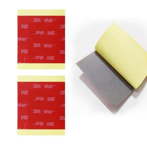 Heavy Duty Mounting Tape, 2Pcs Strong Double Sided Tape Automotive, Waterproof Adhesive Foam Tape for Outdoor Indoor, Picture Hanging Strips Sticky Tape for Wall, Crafts, Temperature Resistant in Kuwait